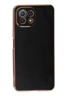 BFS  Xiaomi Mİ 11 Lite Kılıf Volet Silikon - Siyah