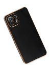 BFS  Xiaomi Mİ 11 Lite Kılıf Volet Silikon - Siyah