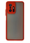 BFS  Xiaomi Mi 11T Pro Kılıf Montreal Silikon Kapak - Kırmızı