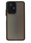 BFS Xiaomi Mi 11T Pro Kılıf Montreal Silikon Kapak - Siyah