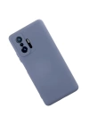 BFS  Xiaomi Mi 11T Pro Kılıf Nano içi Kadife Silikon - Gri
