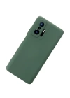 BFS  Xiaomi Mi 11T Pro Kılıf Nano içi Kadife Silikon - Koyu Yeşil