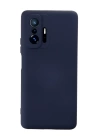 BFS  Xiaomi Mi 11T Pro Kılıf Nano içi Kadife Silikon - Lacivert