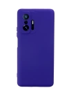 BFS  Xiaomi Mi 11T Pro Kılıf Nano içi Kadife Silikon - Mor