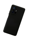 BFS  Xiaomi Mi 11T Pro Kılıf Nano içi Kadife Silikon - Siyah