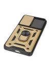 BFS  Xiaomi Mi 11T Pro Kılıf Pars Lens Yüzüklü Silikon - Gold