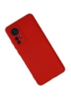 BFS  Xiaomi Mi 12 Kılıf Nano içi Kadife Silikon - Kırmızı