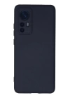 BFS  Xiaomi Mi 12 Kılıf Nano içi Kadife Silikon - Lacivert