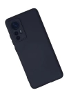 BFS  Xiaomi Mi 12 Kılıf Nano içi Kadife Silikon - Lacivert