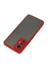 BFS  Xiaomi Mi 12 Lite Kılıf Montreal Silikon Kapak - Kırmızı