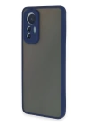 BFS  Xiaomi Mi 12 Lite Kılıf Montreal Silikon Kapak - Lacivert