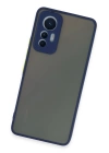 BFS  Xiaomi Mi 12 Lite Kılıf Montreal Silikon Kapak - Lacivert