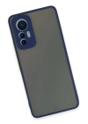 BFS  Xiaomi Mi 12 Lite Kılıf Montreal Silikon Kapak - Lacivert