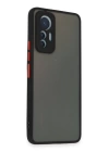 BFS  Xiaomi Mi 12 Lite Kılıf Montreal Silikon Kapak - Siyah