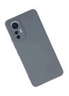 BFS  Xiaomi Mi 12 Lite Kılıf Nano içi Kadife Silikon - Gri