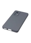 BFS  Xiaomi Mi 12 Lite Kılıf Nano içi Kadife Silikon - Gri