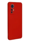 BFS  Xiaomi Mi 12 Lite Kılıf Nano içi Kadife Silikon - Kırmızı
