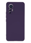 BFS  Xiaomi Mi 12 Lite Kılıf Nano içi Kadife Silikon - Mor