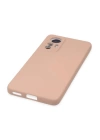 BFS  Xiaomi Mi 12 Lite Kılıf Nano içi Kadife Silikon - Pudra