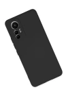 BFS  Xiaomi Mi 12 Lite Kılıf Nano içi Kadife Silikon - Siyah