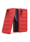 BFS  Xiaomi Mi 12 Lite Kılıf Optimum Silikon - Kırmızı
