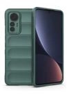 BFS  Xiaomi Mi 12 Lite Kılıf Optimum Silikon - Koyu Yeşil