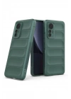 BFS Xiaomi Mi 12 Lite Kılıf Optimum Silikon - Koyu Yeşil