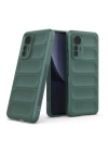 BFS  Xiaomi Mi 12 Lite Kılıf Optimum Silikon - Koyu Yeşil
