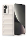 BFS Xiaomi Mi 12 Lite Kılıf Optimum Silikon - Krem