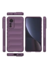 BFS  Xiaomi Mi 12 Lite Kılıf Optimum Silikon - Mor