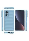 BFS  Xiaomi Mi 12 Lite Kılıf Optimum Silikon - Sky Blue