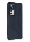 BFS  Xiaomi Mi 12T Kılıf Loop Deri Silikon - Lacivert