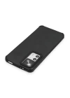 BFS  Xiaomi Mi 12T Kılıf Loop Deri Silikon - Siyah