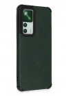BFS  Xiaomi Mi 12T Kılıf Loop Deri Silikon - Yeşil