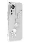 BFS  Xiaomi Mi 12T Pro Kılıf Esila Silikon - Beyaz