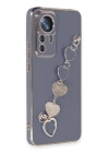 BFS  Xiaomi Mi 12T Pro Kılıf Esila Silikon - Gri