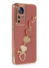 BFS  Xiaomi Mi 12T Pro Kılıf Esila Silikon - Kırmızı
