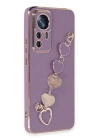 BFS  Xiaomi Mi 12T Pro Kılıf Esila Silikon - Mor