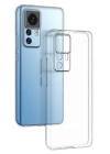 BFS  Xiaomi Mi 12T Pro Kılıf Lüx Şeffaf Silikon