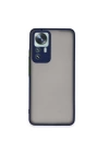 BFS  Xiaomi Mi 12T Pro Kılıf Montreal Silikon Kapak - Lacivert