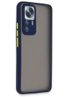 BFS  Xiaomi Mi 12T Pro Kılıf Montreal Silikon Kapak - Lacivert