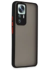 BFS  Xiaomi Mi 12T Pro Kılıf Montreal Silikon Kapak - Siyah