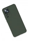 BFS  Xiaomi Mi 12T Pro Kılıf Nano içi Kadife Silikon - Koyu Yeşil