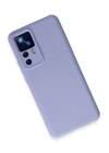 BFS  Xiaomi Mi 12T Pro Kılıf Nano içi Kadife Silikon - Lila