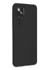 BFS  Xiaomi Mi 12T Pro Kılıf Nano içi Kadife Silikon - Siyah
