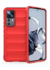 BFS  Xiaomi Mi 12T Pro Kılıf Optimum Silikon - Kırmızı