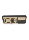 BFS  Xiaomi Mi 12T Pro Kılıf Pars Lens Yüzüklü Silikon - Gold