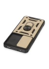 BFS  Xiaomi Mi 12T Pro Kılıf Pars Lens Yüzüklü Silikon - Gold