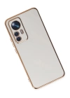 BFS  Xiaomi Mi 12T Pro Kılıf Volet Silikon - Beyaz