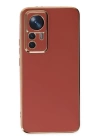 BFS  Xiaomi Mi 12T Pro Kılıf Volet Silikon - Kırmızı